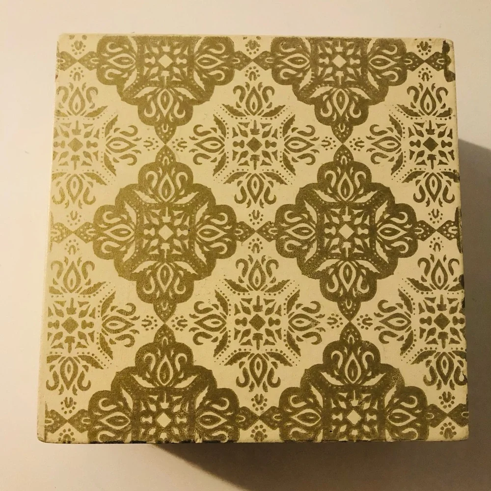 Wooden storage box